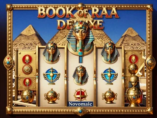 Book of Ra Deluxe Slot von Novomatic
